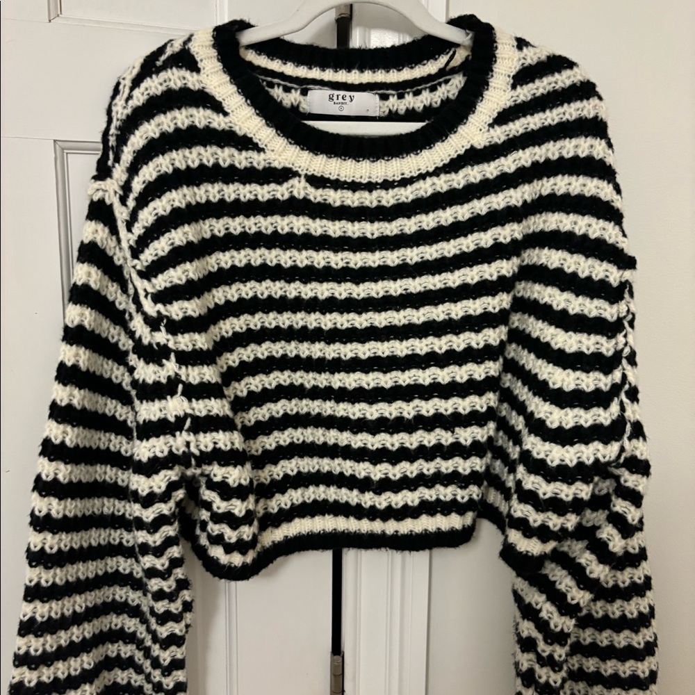 Grey Bandit Sweater